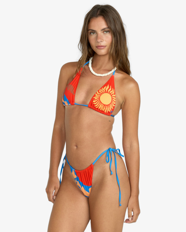 3 Feel The Heat Remi - Triangle Bikini Top for Women Multi 24O142516 Billabong