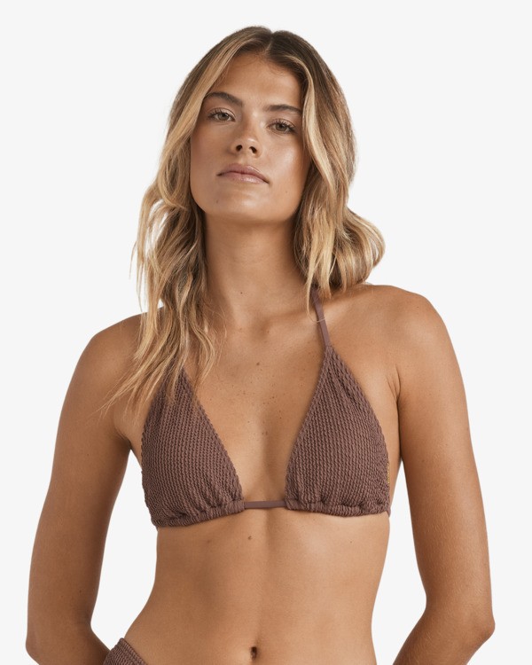 1 Summer Hi Remi Tri - Reggiseno bikini triangolare da Donna Brown 24O143574 Billabong