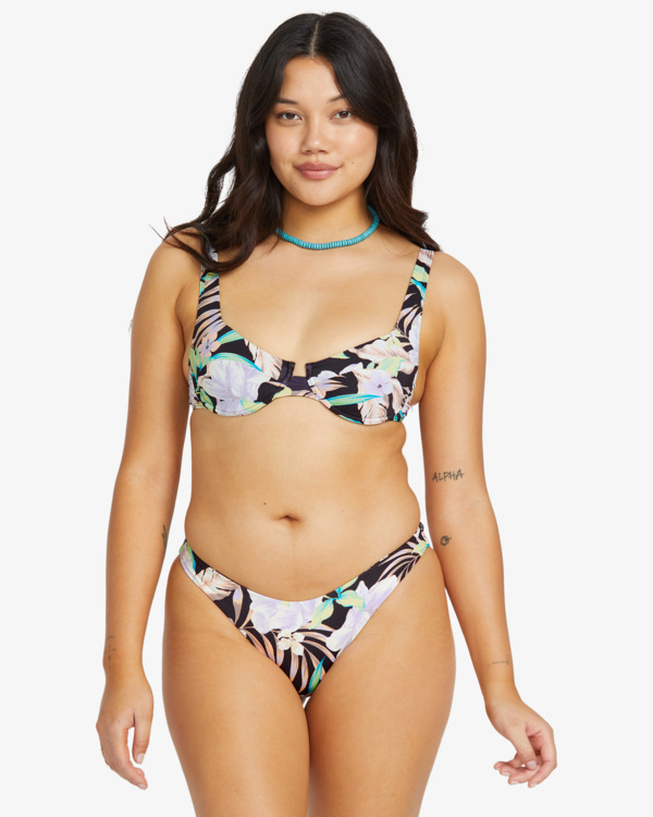 1 Shadow Tropic - Top de bikini de cobertura media para Mujer Multi 24O151513 Billabong