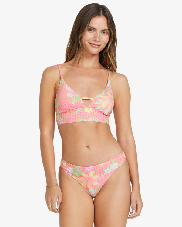 0 Crazy For Coral - Haut de bikini couvrance moyenne pour Femme Orange 24O171505 Billabong