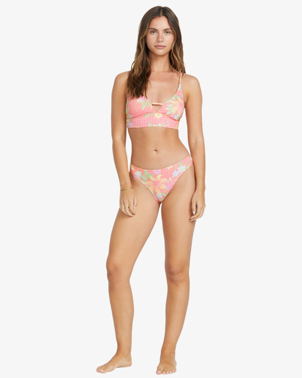 1 Crazy For Coral - Haut de bikini couvrance moyenne pour Femme Orange 24O171505 Billabong