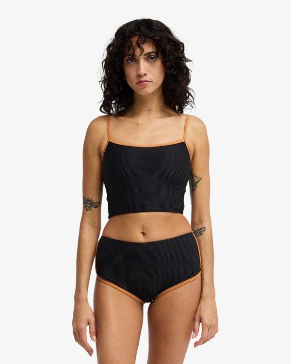 0 Tanlines - Haut de bikini tank pour Femme Noir 24O171602 Billabong