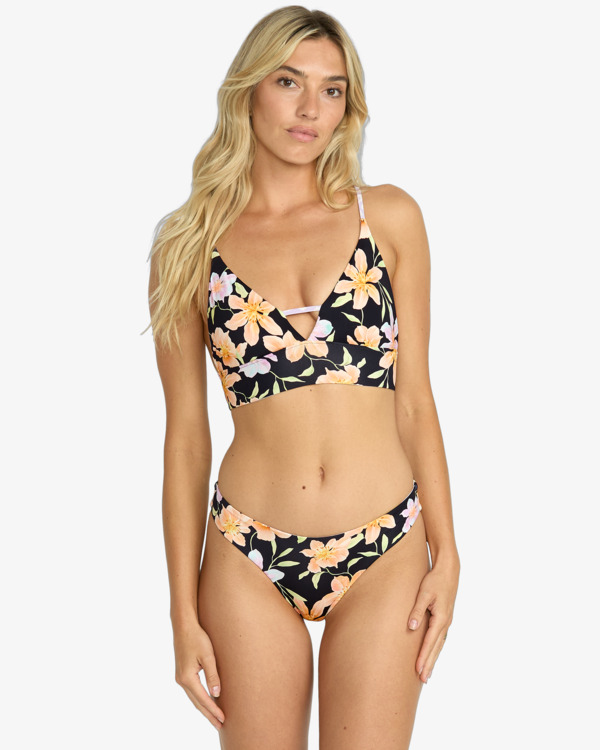 0 Twin Sol Rev V Neck - V-Neck Bikini Top for Women Multi 24O172505 Billabong