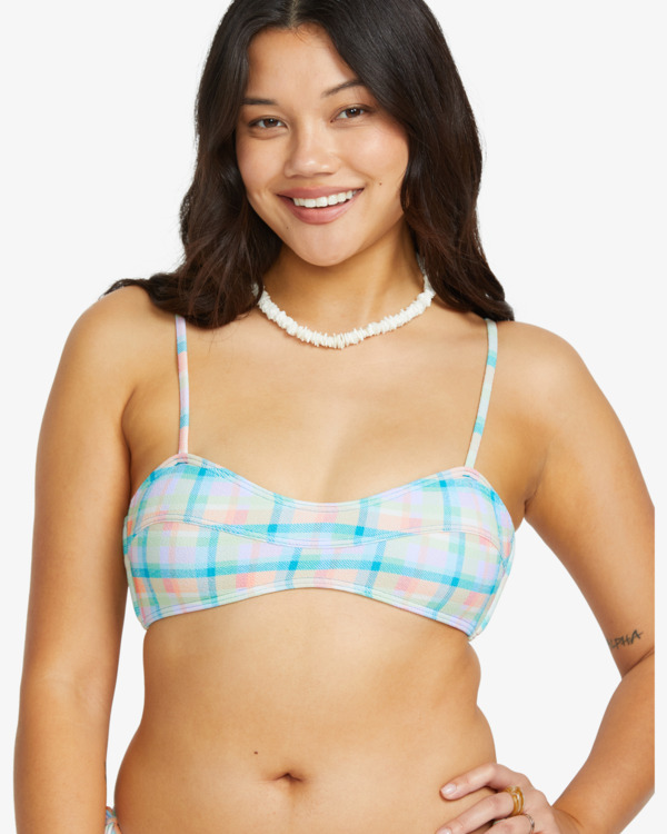 4 Check The Waves - Full Coverage Bikini Top for Women Multi 24O181506 Billabong