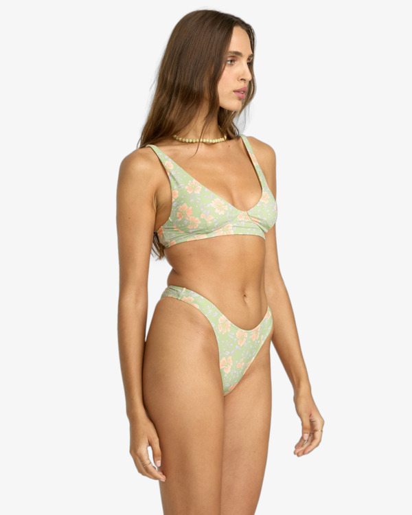 2 More To Sea Hike - Skimpy Bikini Bottoms for Women Green 24O232502 Billabong