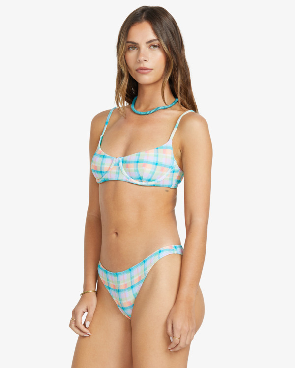 2 Check The Waves - Bikinibroekje met Medium Bedekking voor Dames Multi 24O281510 Billabong