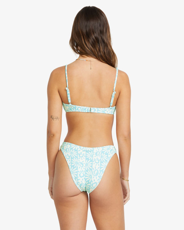 0 Happy Dance - Bas de maillot de bain à couvrance échancrée pour Femme Bleu 24O281524 Billabong