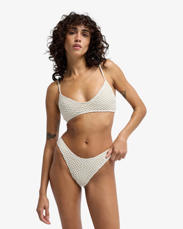 1 Twisted Tides Hike - Parte de baixo com cobertura reduzida para Mulher Branco 24O281601 Billabong