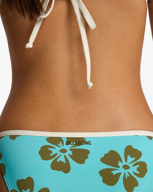4 Last Summer Tropic - Bas de bikini &agrave; nouer sur les c&ocirc;t&eacute;s pour Femme Bleu 24O281602 Billabong