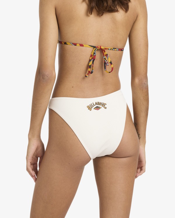 5 Otis Arch Hike - Bikiniunterteil mit hohem Bund f&uuml;r Frauen Weiss 24O281676 Billabong