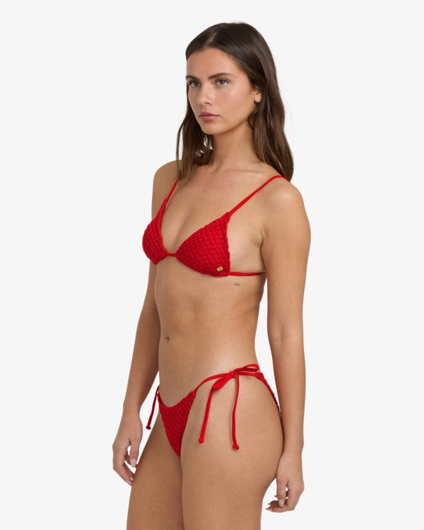 3 Twisted Tides TS Hike - Mutandina bikini da Donna Red 24O284502 Billabong