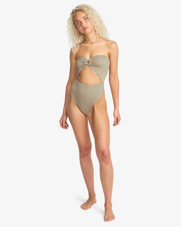 1 Summer Hi Andrew - Knapp geschnittener Badeanzug f&uuml;r Frauen Blau 24O301608 Billabong