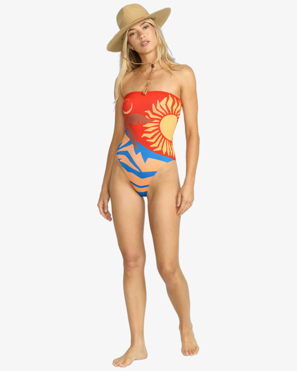 3 Feel The Heat Tully - One-Piece Swimsuit for Women Bunt 24O302507 Billabong