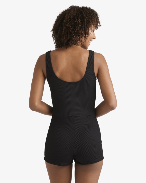 2 Tanlines Retro Surf Bodysuit - Tuta da surf retrò da Donna Black 24O303573 Billabong