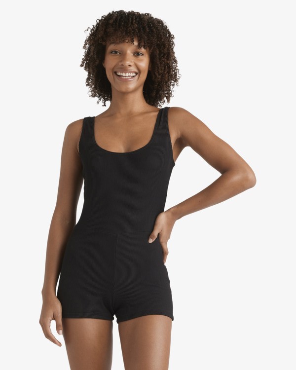 0 Tanlines Retro Surf Bodysuit - Tuta da surf retrò da Donna Black 24O303573 Billabong