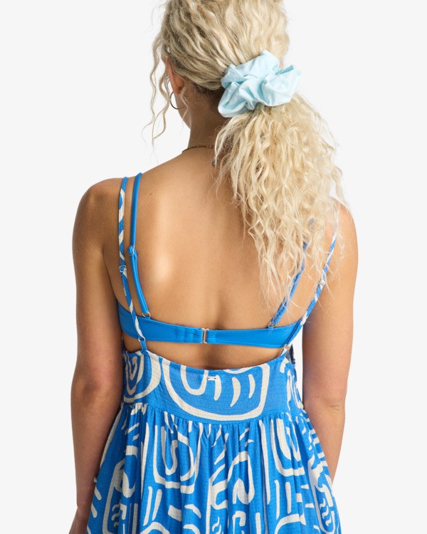 5 Juno Maxi - Strandkleid f&uuml;r Frauen Blau 24O601610 Billabong