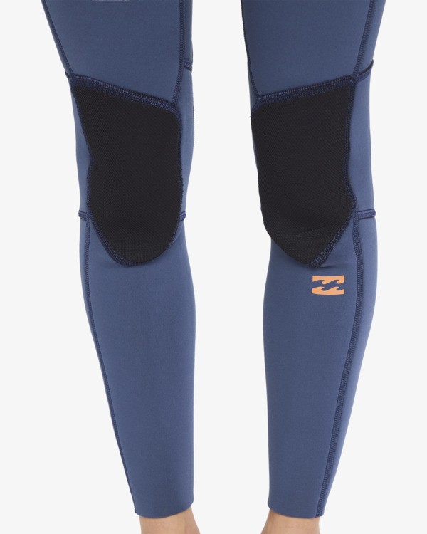 4 3/2mmn Synergy - Wetsuit met een Achterrits voor Meisjes 8-16 Red 24RW251602 Billabong
