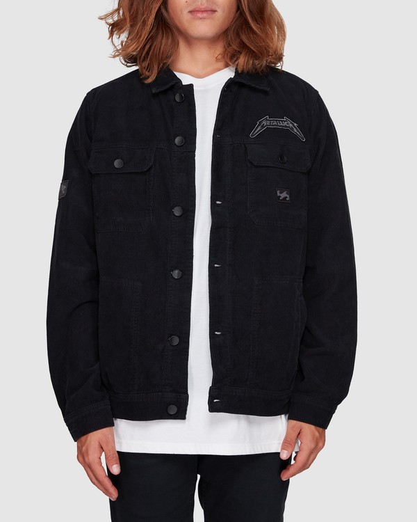 Metallica Black Album Jacket Billabong