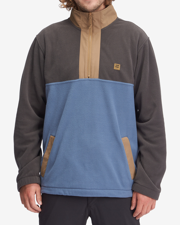 0 Boundary Mock Lite - Sweatshirt mit Halbreißverschluss für Männer Schwarz A1HO09BIMU Billabong