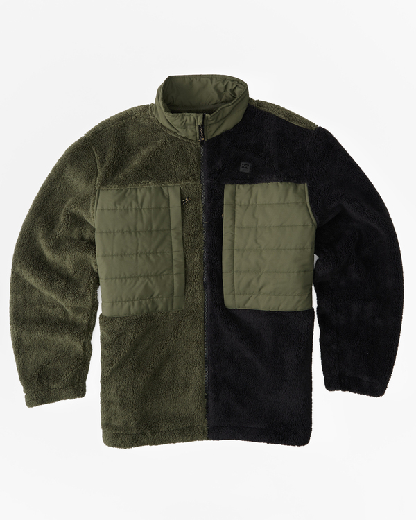 6 Glacier Offcut - Zip-Up Sweatshirt for Men Brown A1HO18BIMU Billabong