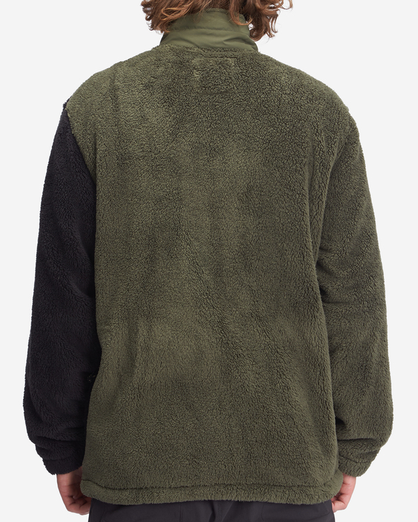 2 Glacier Offcut - Zip-Up Sweatshirt for Men Brown A1HO18BIMU Billabong
