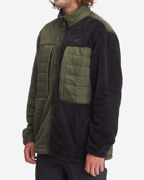 3 Glacier Offcut - Zip-Up Sweatshirt for Men Brown A1HO18BIMU Billabong