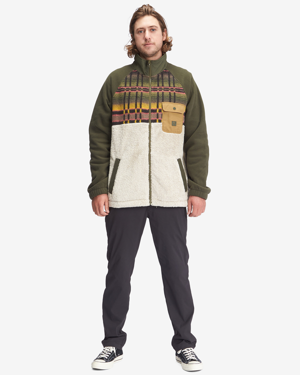 1 Mock Neck Offcut Rag - Zip-Up Sweatshirt for Men  A1HO19BIMU Billabong