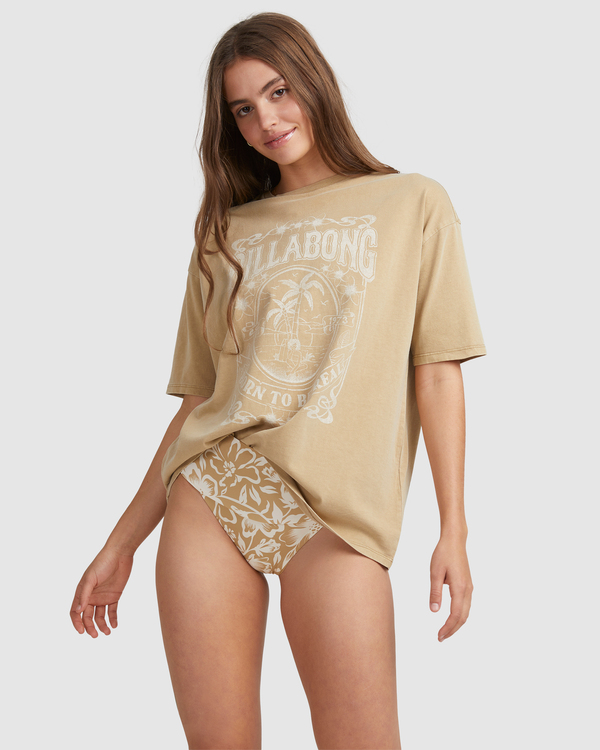0 Feel Real - Boyfriend T-Shirt for Women  A3SS13BIW0 Billabong