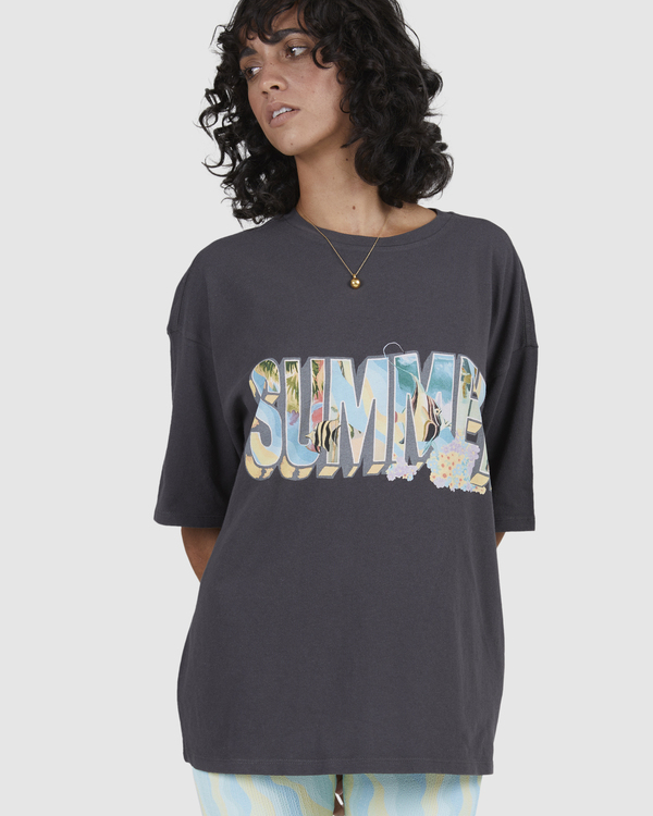 5 Waves For Dayz - Camiseta de manga corta para Mujer  A3SS15BIP2 Billabong