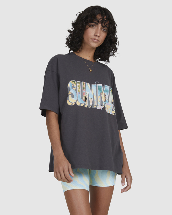 2 Waves For Dayz - Camiseta de manga corta para Mujer  A3SS15BIP2 Billabong