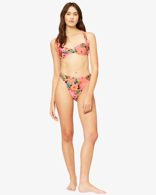 1 Feel The Groove  - B&uuml;gel-Bikinioberteil f&uuml;r Frauen Rosa A3ST09BIW0 Billabong