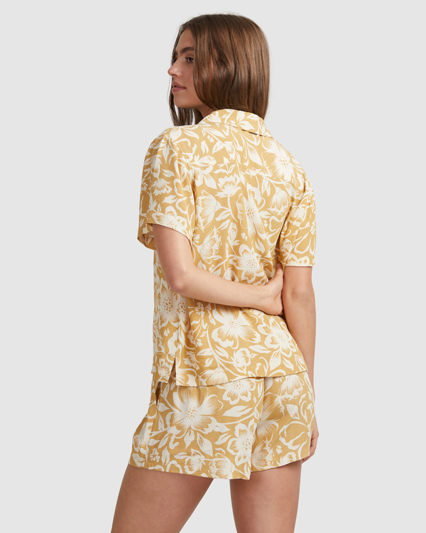 3 Babin Button Thru - Camisa para Mujer  A3TP10BIW0 Billabong