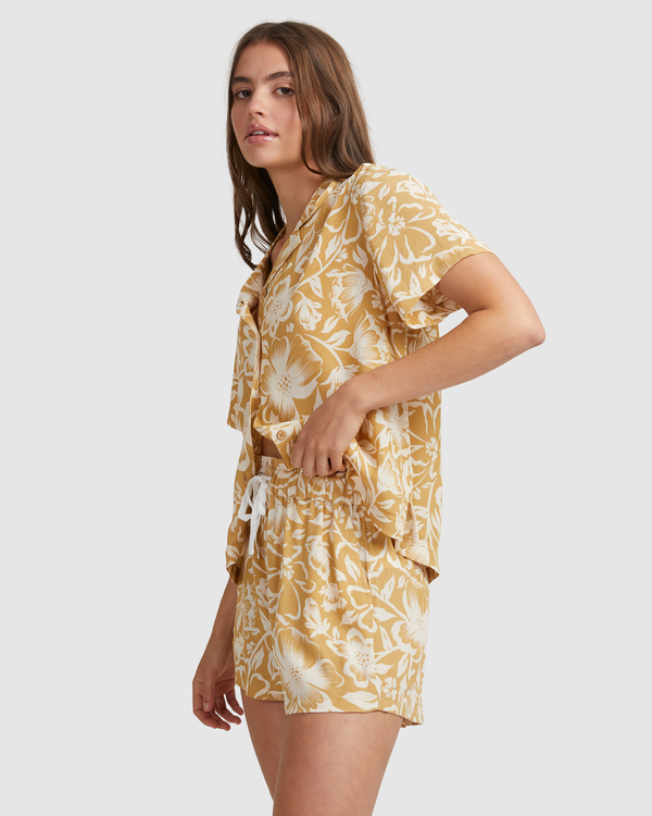 4 Babin Button Thru - Camisa para Mujer  A3TP10BIW0 Billabong
