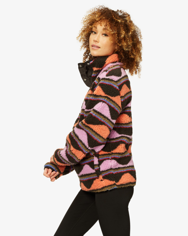 Switchback Pullover Sherpa Fleece for Women Billabong