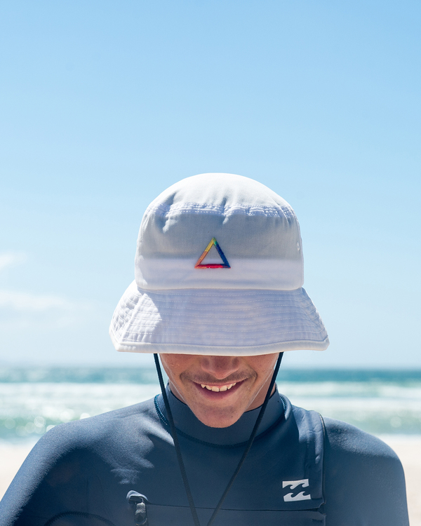 0 Crawford  - Chapeau safari pour Homme Blanc A5HT04BIW0 Billabong