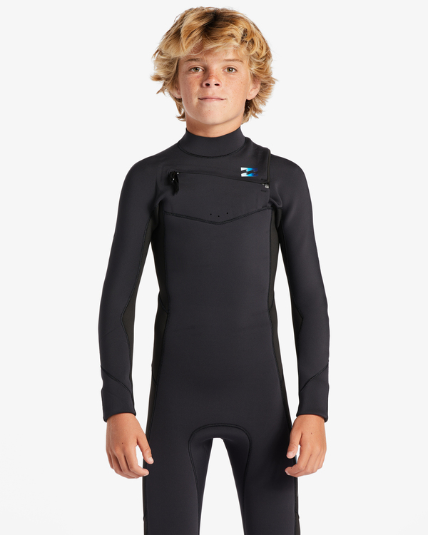 3 5/4mm Absolute - Chest Zip Wetsuit for Boys 2-7 Blue ABBW100131 Billabong