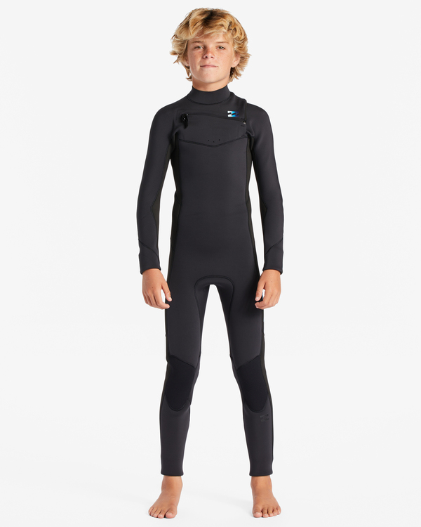 1 5/4mm Absolute - Chest Zip Wetsuit for Boys 2-7 Blue ABBW100131 Billabong