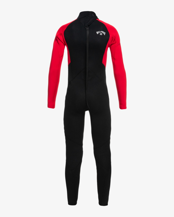 1 4/3mm Intruder - Back Zip Wetsuit for Boys 8-16 Red ABBW100139 Billabong