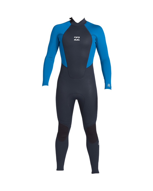 0 5/4mm Intruder - Combinaison back zip pour Garçon Bleu ABBW100140 Billabong