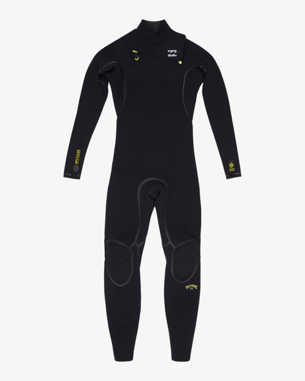 12 3/2mm Boys Furnace Natural - Chest Zip Wetsuit for Boys 8 - 16 Black ABBW100148 Billabong