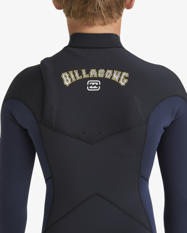 6 4/3mm Absolute Natural - GBS-Neoprenanzug mit Chest-Zip für Jungs 8 - 16 Blau ABBW100151 Billabong