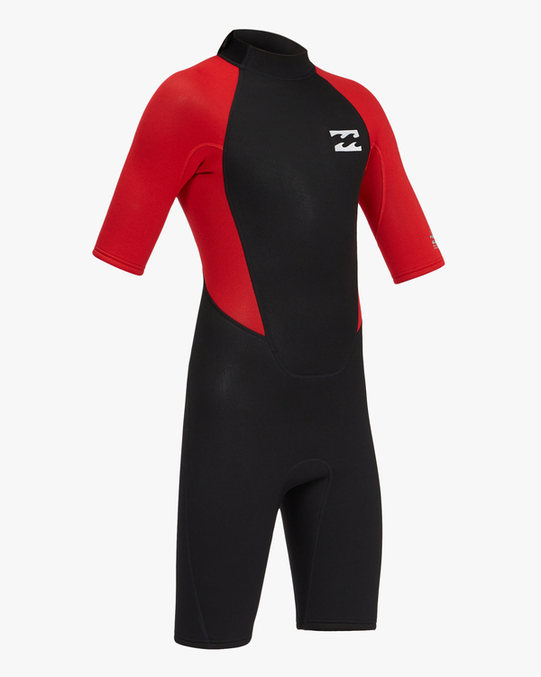 1 2/2mm Intruder - Springsuit Back Zip manches courtes pour Garçon Rouge ABBW500111 Billabong