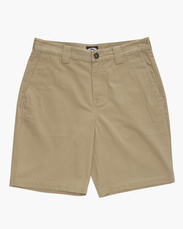 0 Carter - Calções estilo uniforme para Rapazes Beige ABBWS00127 Billabong