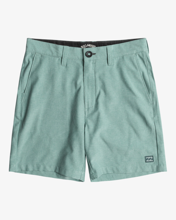 0 Crossfire - Walkshort voor in en uit het water voor Jongens Green ABBWS00139 Billabong