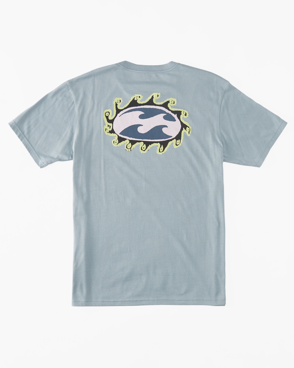0 Crayon Wave - T-Shirt für Jungen 8-16 Blau ABBZT00388 Billabong