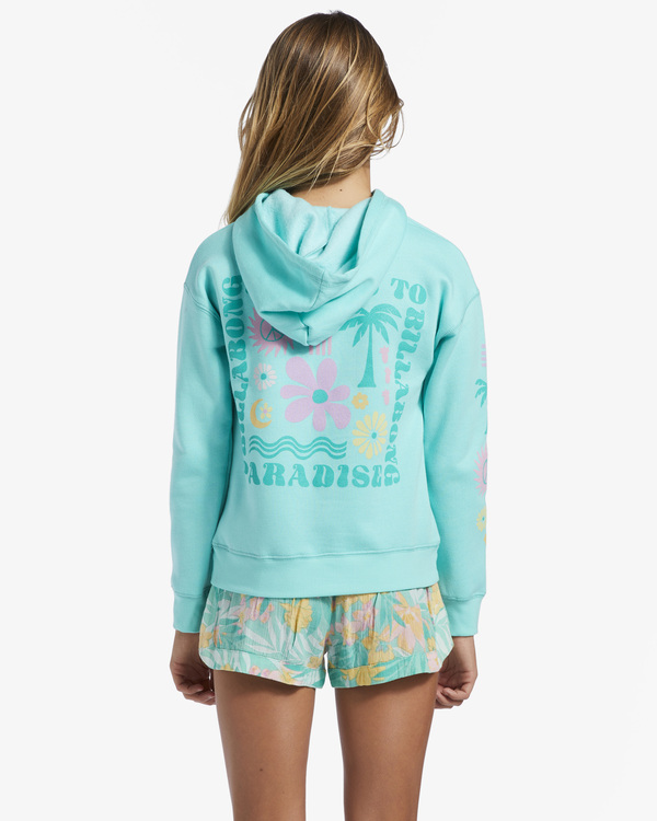 Paradise Is Here Kapuzenpulli fur Madchen 4 16 Billabong