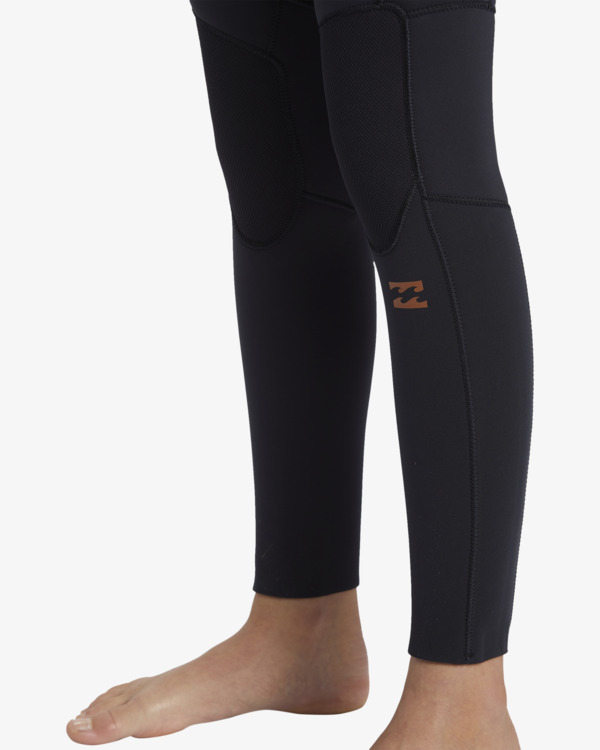 6 4/3mm Synergy Natural - Chest Zip GBS Wetsuit para Raparigas 8 - 14 Preto ABGW100117 Billabong