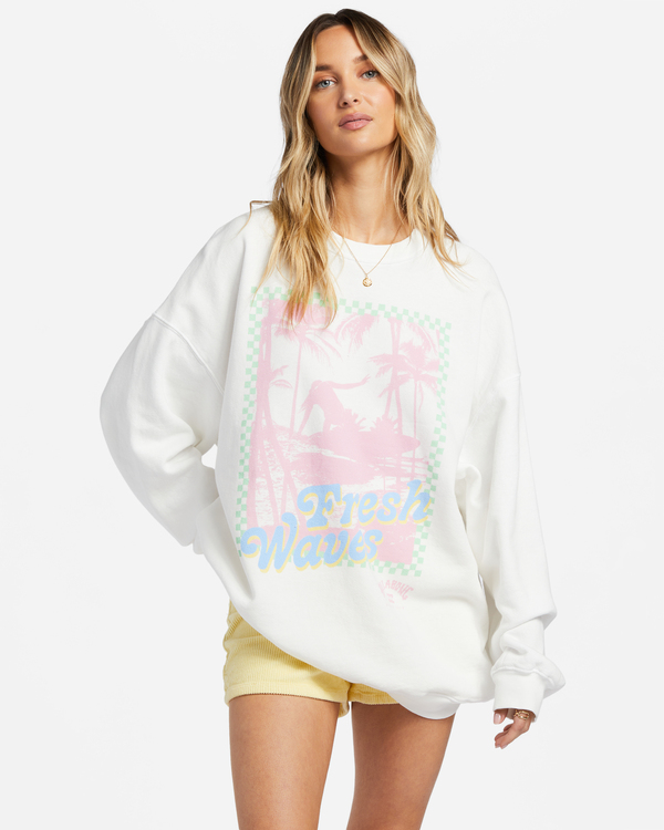 0 Ride In - Sweatshirt for Women White ABJFT00281 Billabong
