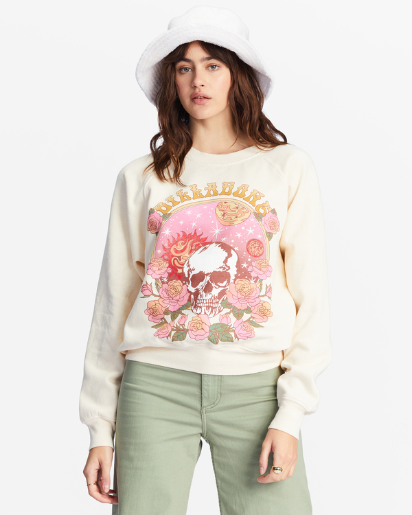 0 Here We Go - Sweatshirt for Women White ABJFT00344 Billabong