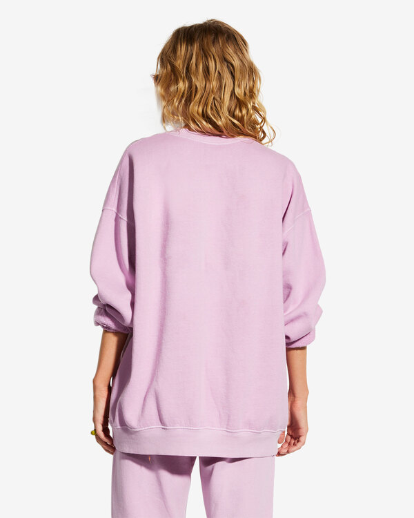 1 Billabong x Smiley Ridin Happy - Sudadera para Mujer Violeta ABJFT00367 Billabong